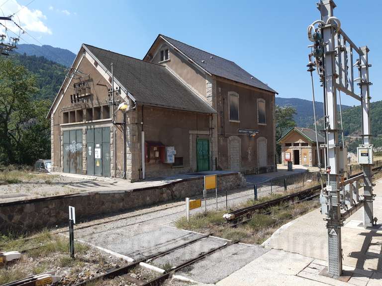 SNCF: gare Fontpedrosa (Fontpédrouse - St.-Thomas-les-Bains)