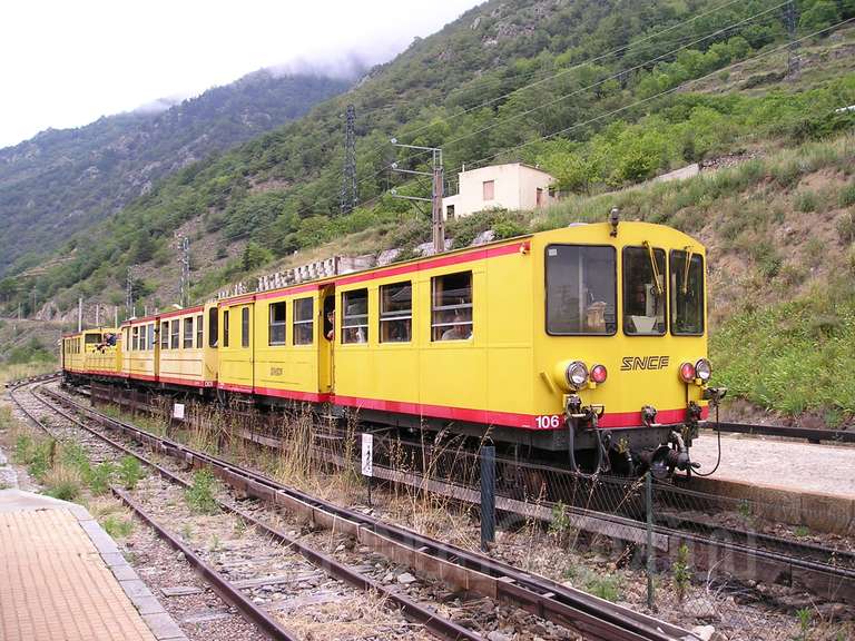 SNCF: gare Fontpedrosa (Fontpédrouse - St.-Thomas-les-Bains)