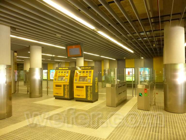 FGC: estación Vallparadís Universitat - 2015