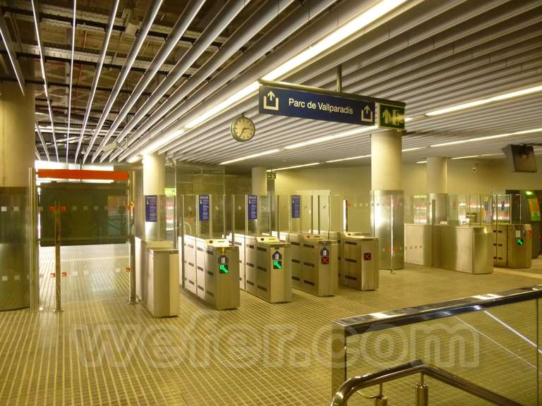 FGC: estación Vallparadís Universitat - 2015