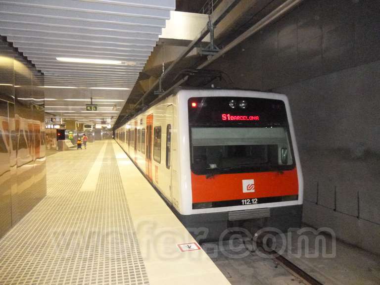 FGC: estació Terrassa Estació del Nord - 2015