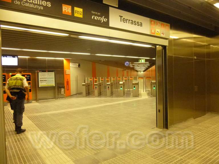 FGC: estació Terrassa Estació del Nord - 2015
