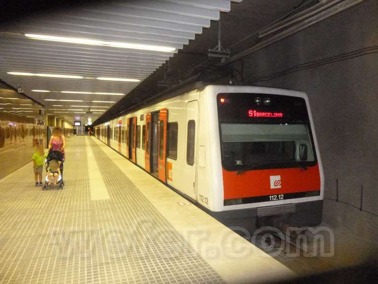 FGC: estación Terrassa Nacions Unides - 2015