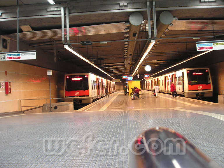 FGC Plaça Espanya - Febrer de 2004