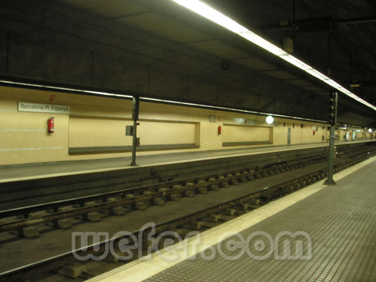 FGC Plaça Espanya - Agost de 2004