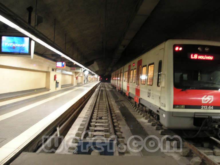 FGC Plaça Espanya - Febrer de 2004