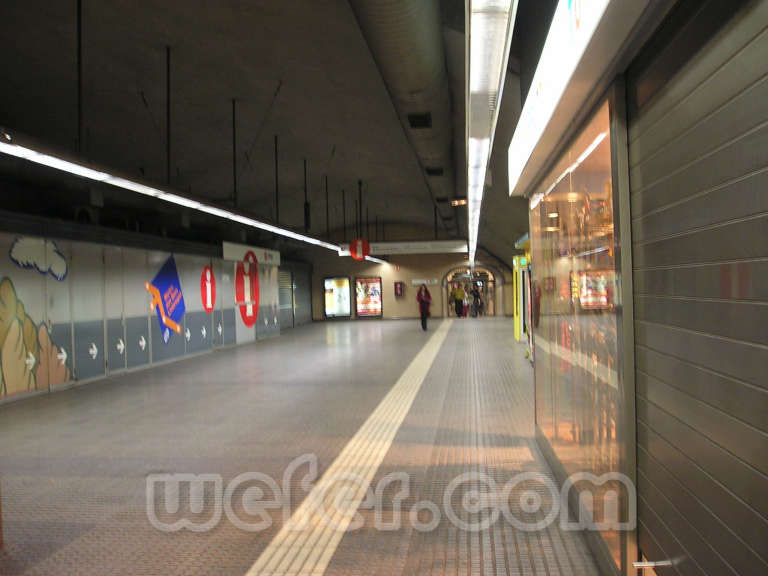 FGC Plaça Espanya - Febrer de 2004