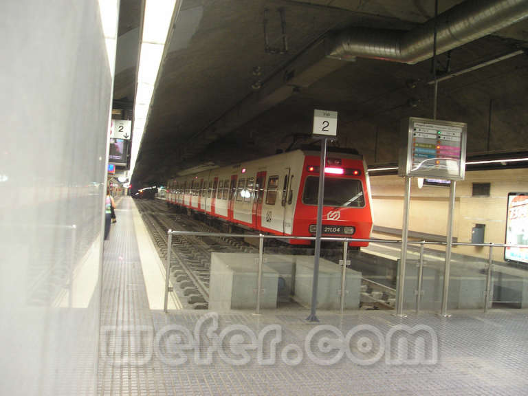 FGC Plaça Espanya - Agost de 2004