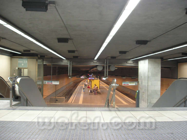 FGC Plaça Espanya - Febrer de 2004