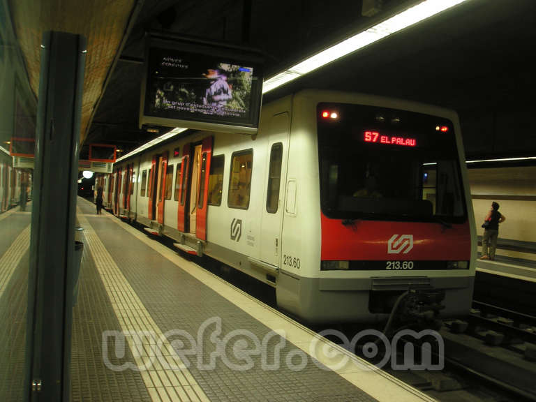FGC Plaça Espanya - Febrer de 2004