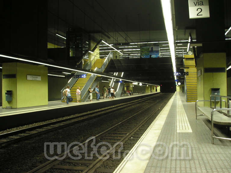 FGC L'Hospitalet-Avinguda Carrilet - Agost 2004