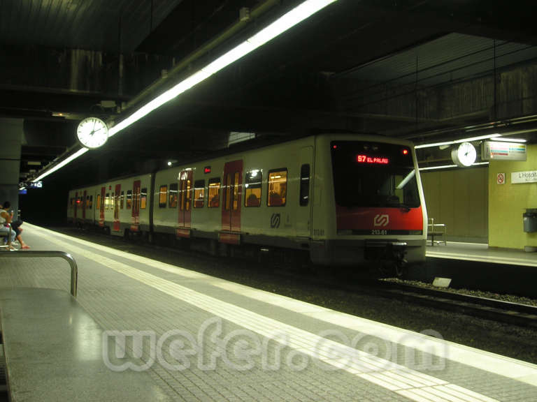FGC L'Hospitalet-Avinguda Carrilet - Agost 2004