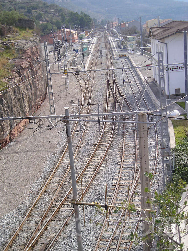 FGC Monistrol Central - Febrer 2004