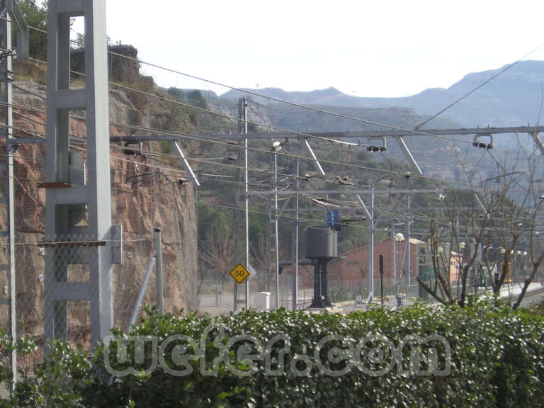 FGC Monistrol Central - Febrer 2004