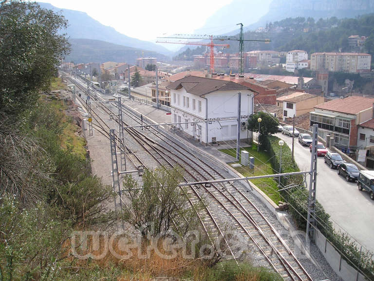 FGC Monistrol Central - Febrer 2004