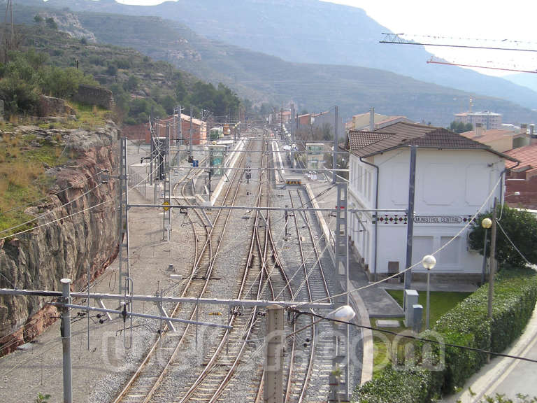 FGC Monistrol Central - Febrer 2004