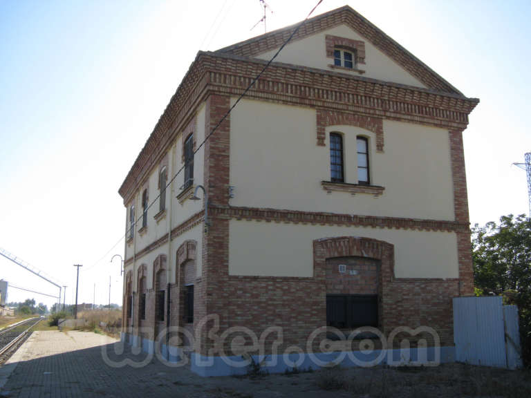 FGC: estación Vallfogona de Balaguer - 2011