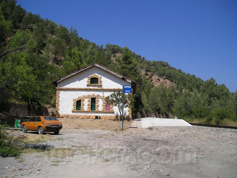 FGC: estación Vilanova de la Sal - 2007