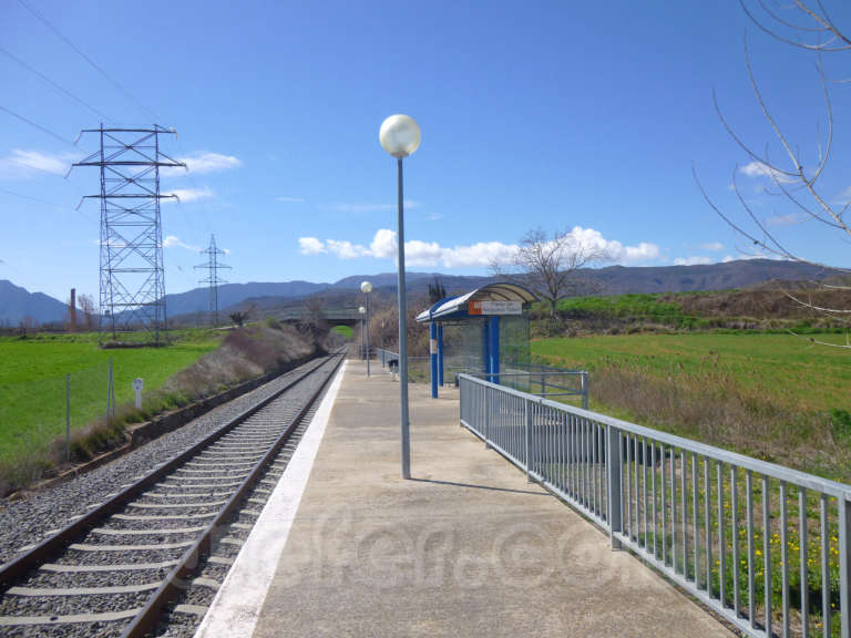 FGC: estación Palau de Noguera - Talarn - 2013