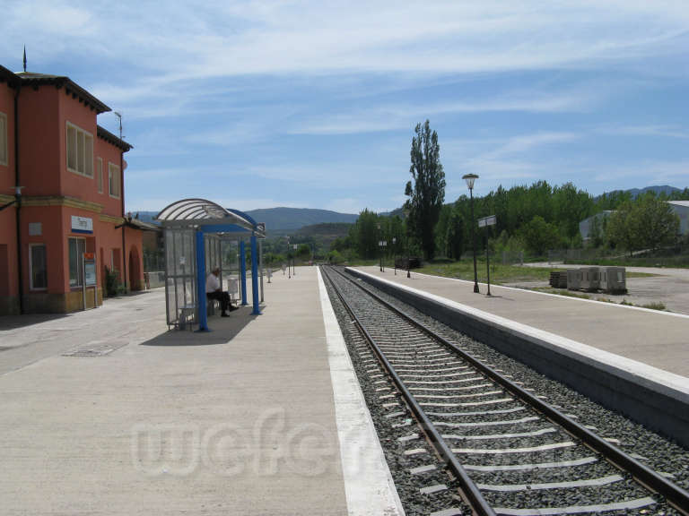 FGC: estación Tremp - 2008