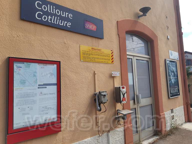 SNCF: Cotlliure (Collioure)