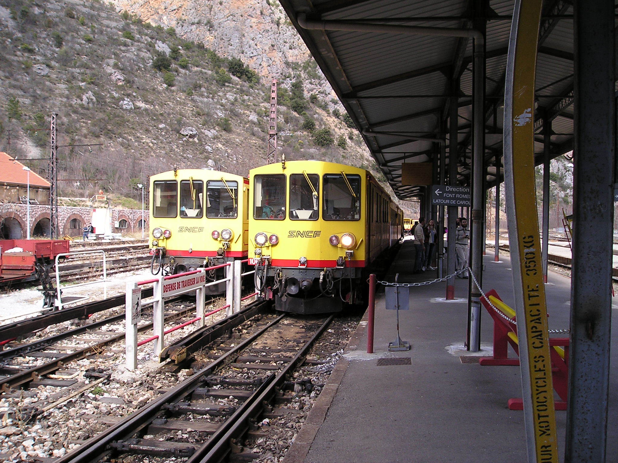 SNCF: Vilafranca de Conflent (Villefranche-Vernet-les-Bains)