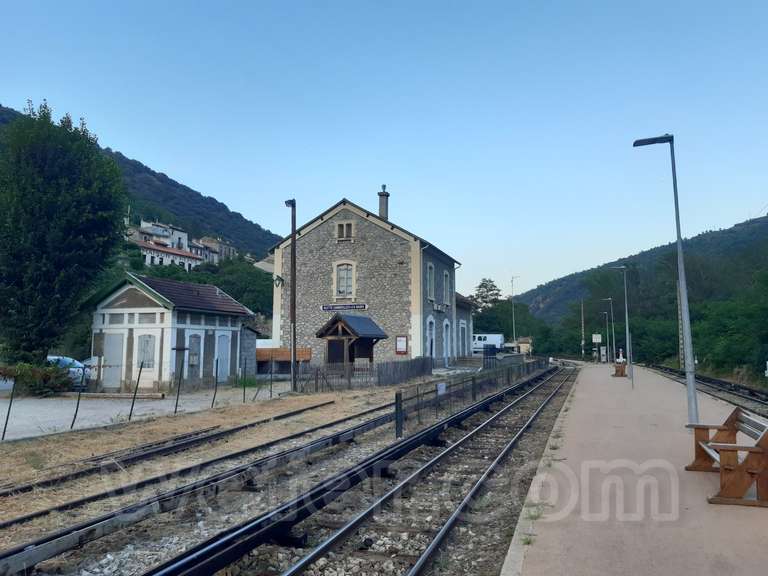 SNCF: gare Olette / Canaveilles-les-Bains