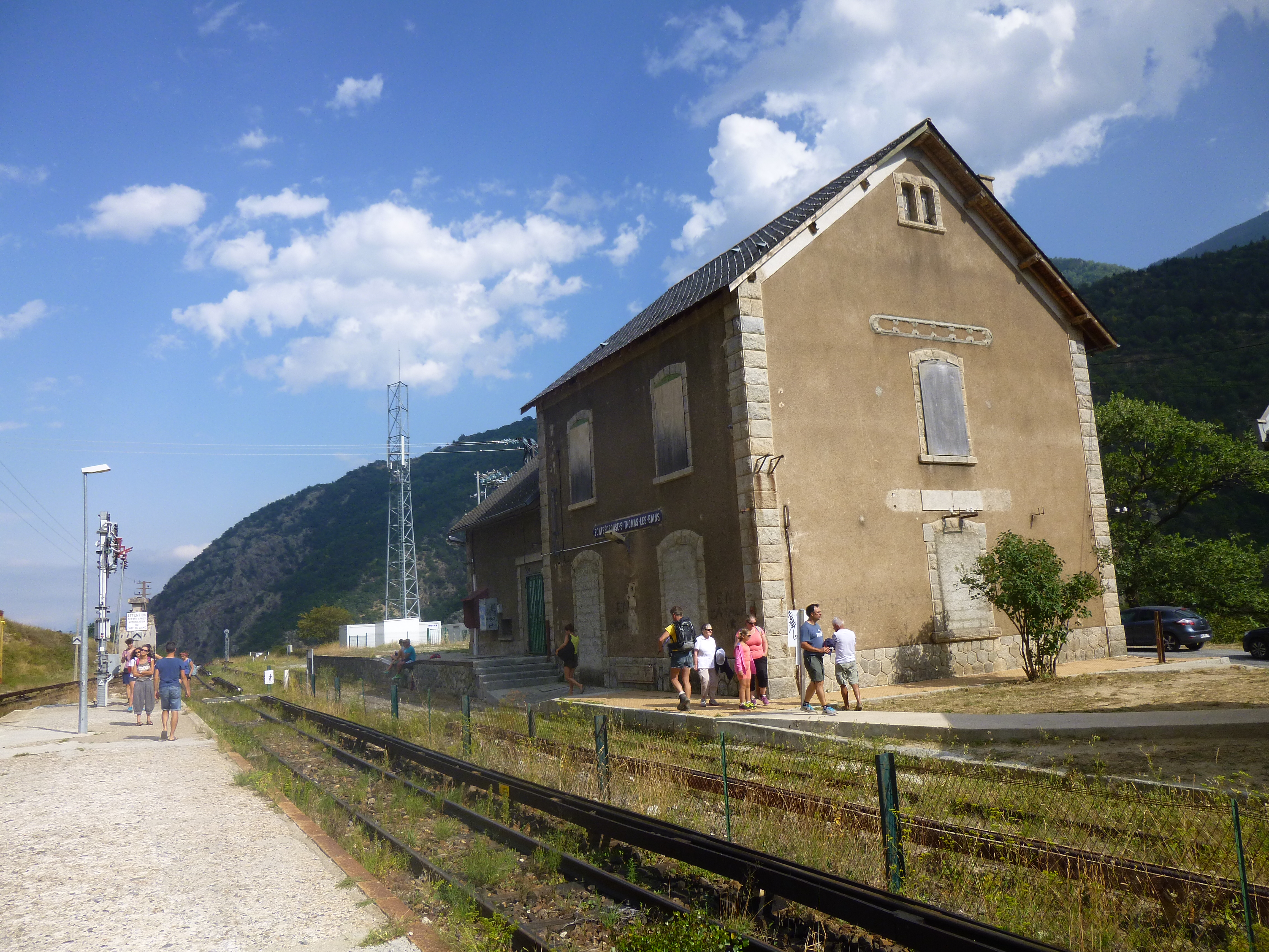 SNCF: Fontpedrosa (Fontpédrouse - St.-Thomas-les-Bains)