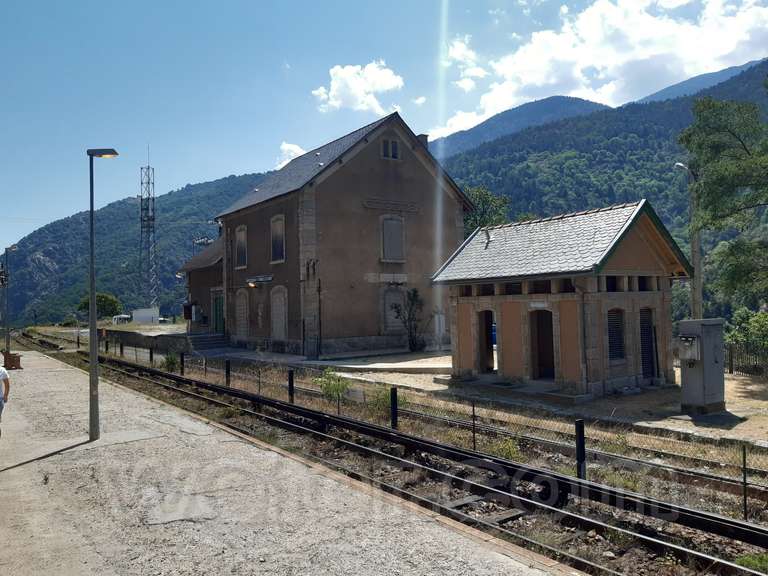 SNCF: gare Fontpedrosa (Fontpédrouse - St.-Thomas-les-Bains)