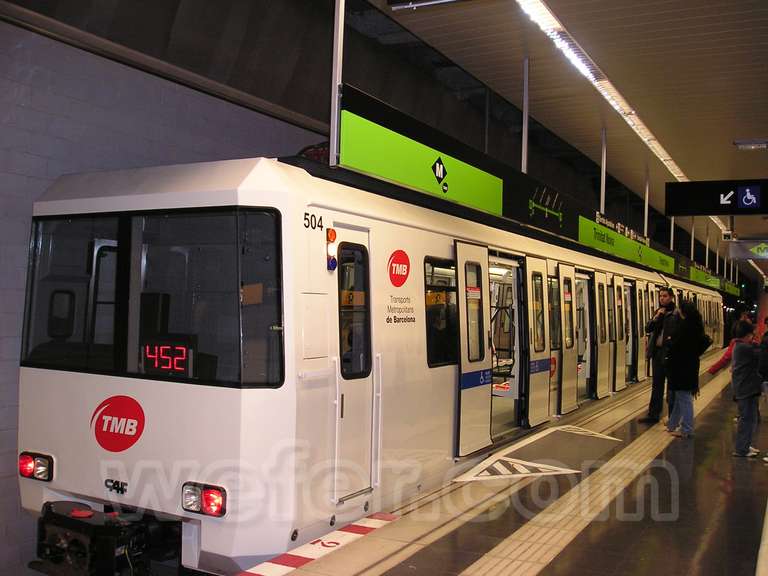 Metro de Barcelona: trenes serie 500