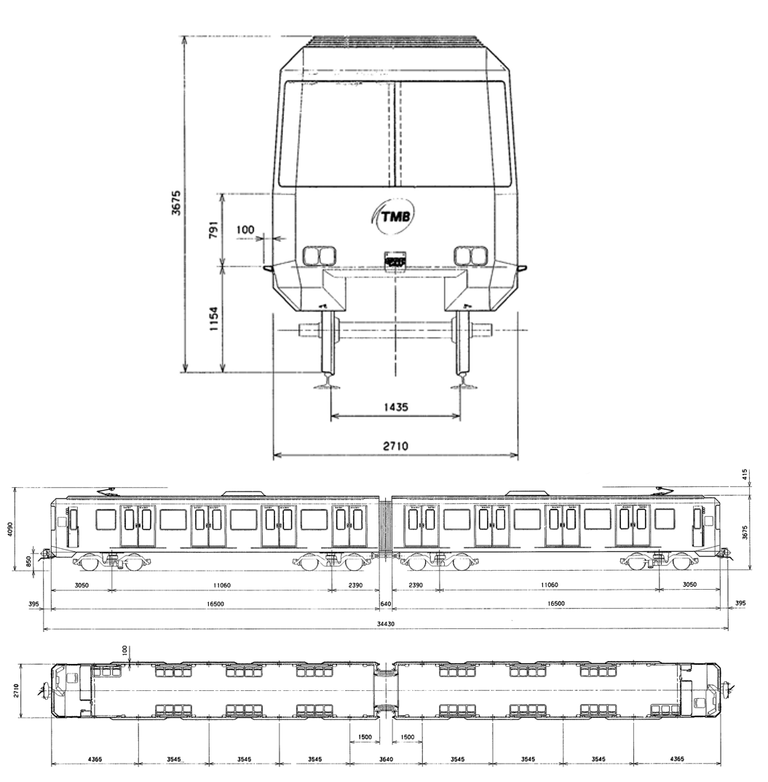 Metro de Barcelona: trenes serie 500