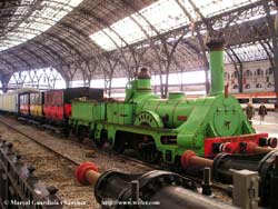 Tren del Centenari, reproducci del primer tren Barcelona-Matar